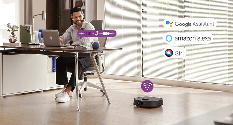Smart Home Integration: Saugroboter mit Alexa & Google Home