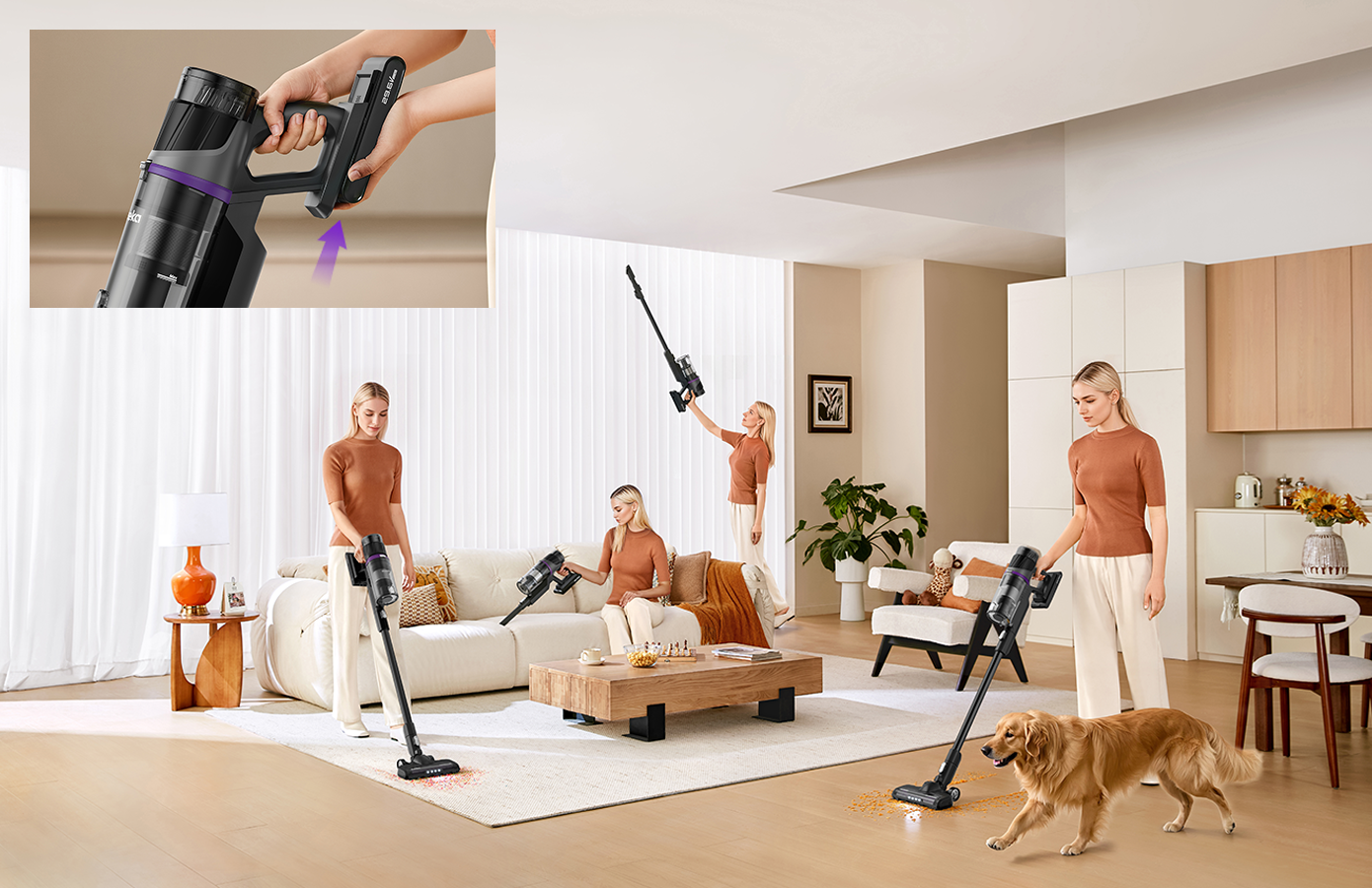 Rückenschmerzen vom Staubsaugen: Ergonomische Lösungen