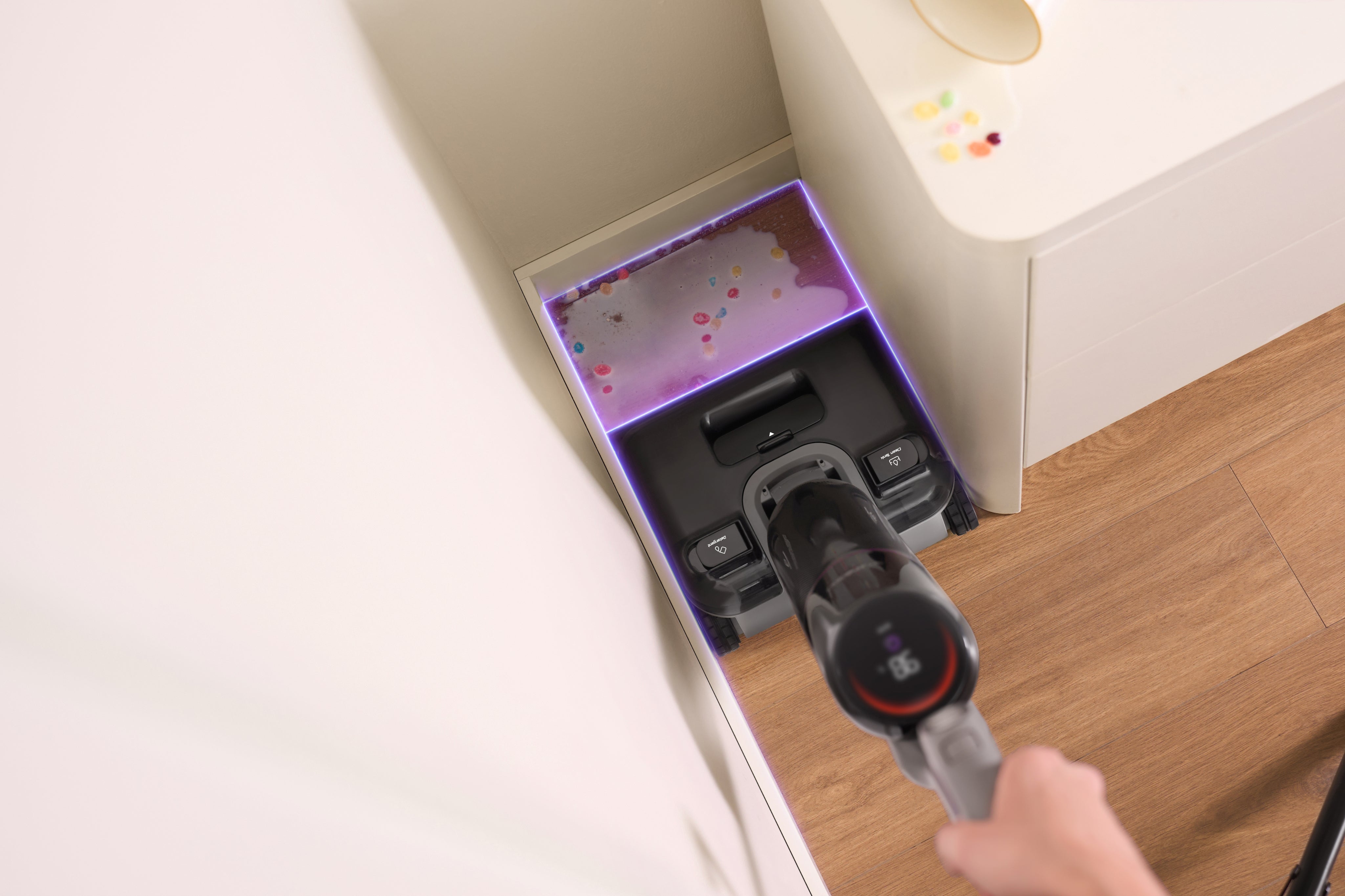 Pulizia vera a 0 bordi su entrambi i lati